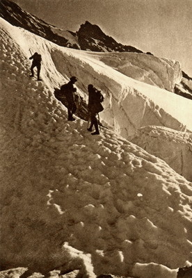 Glacier d'Aletsch par Boissonnas Glacier d'Aletsch par Boissonnas