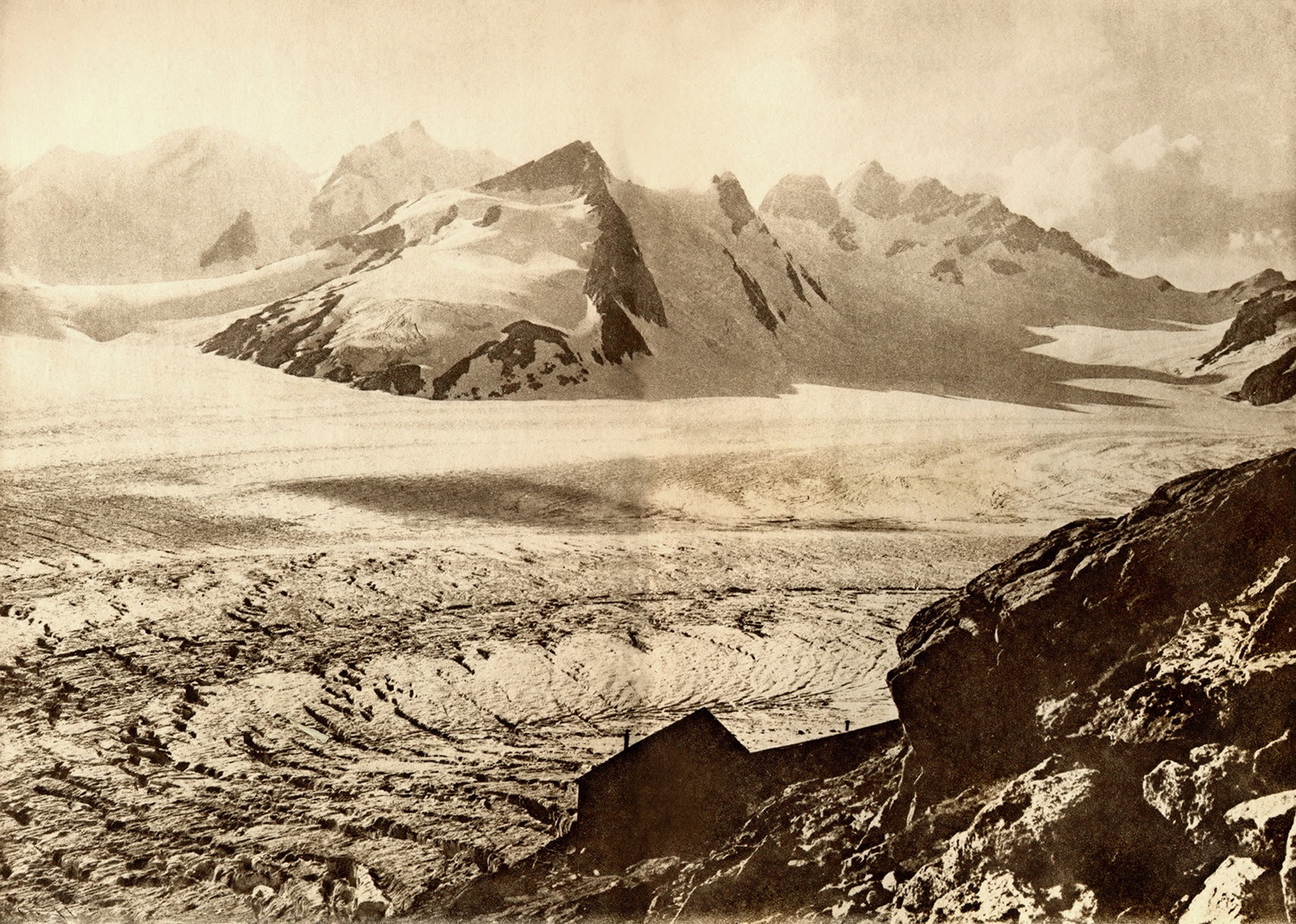Glacier d'Aletsch, Concordia par Gyger