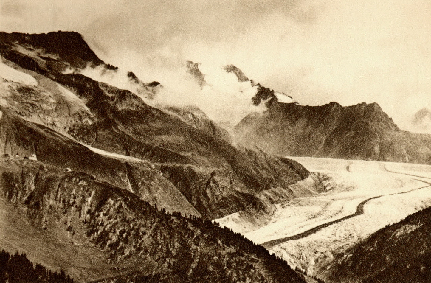 Glacier d'Aletsch, par Gyger