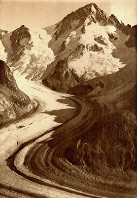 Aletschhorn vu du sud par Gyger