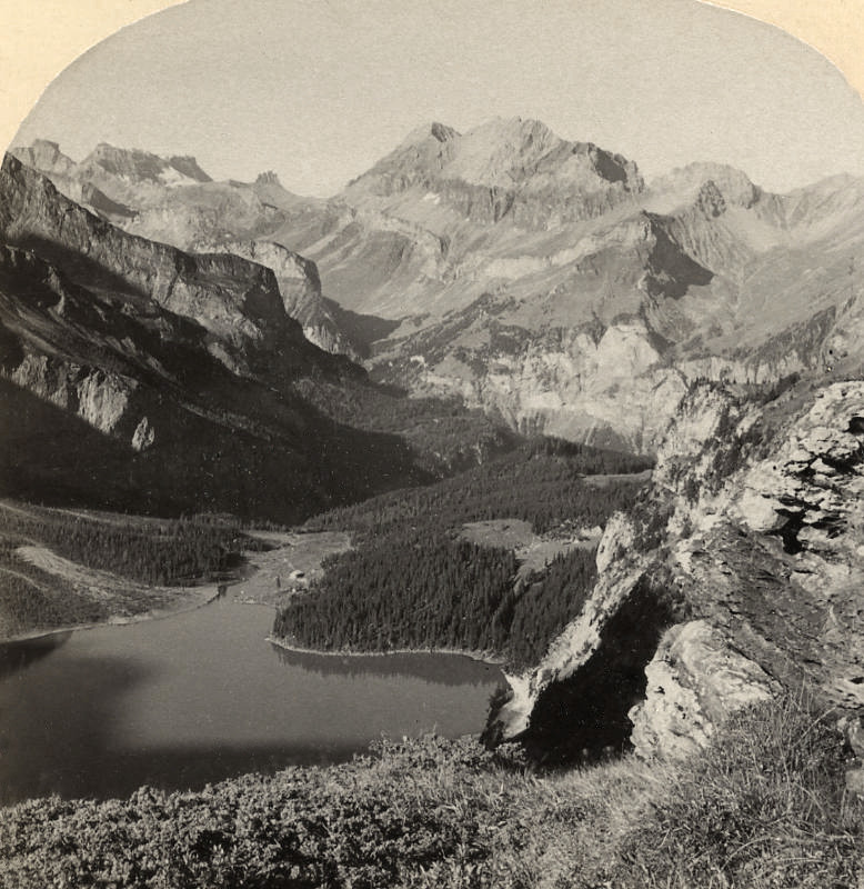 Lac d'Öschienen, par Gabler 1885
