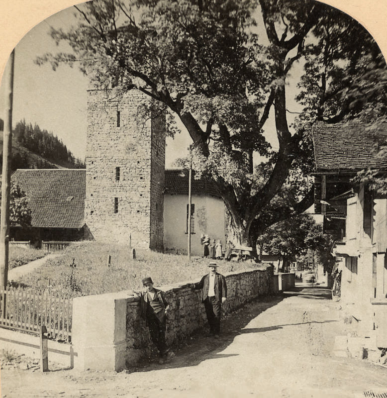 Adelboden par Gabler en 1885