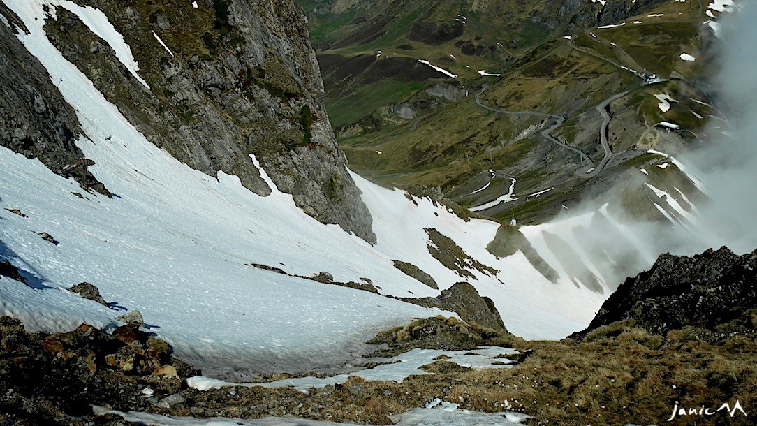 Plongée sur le couloir N
