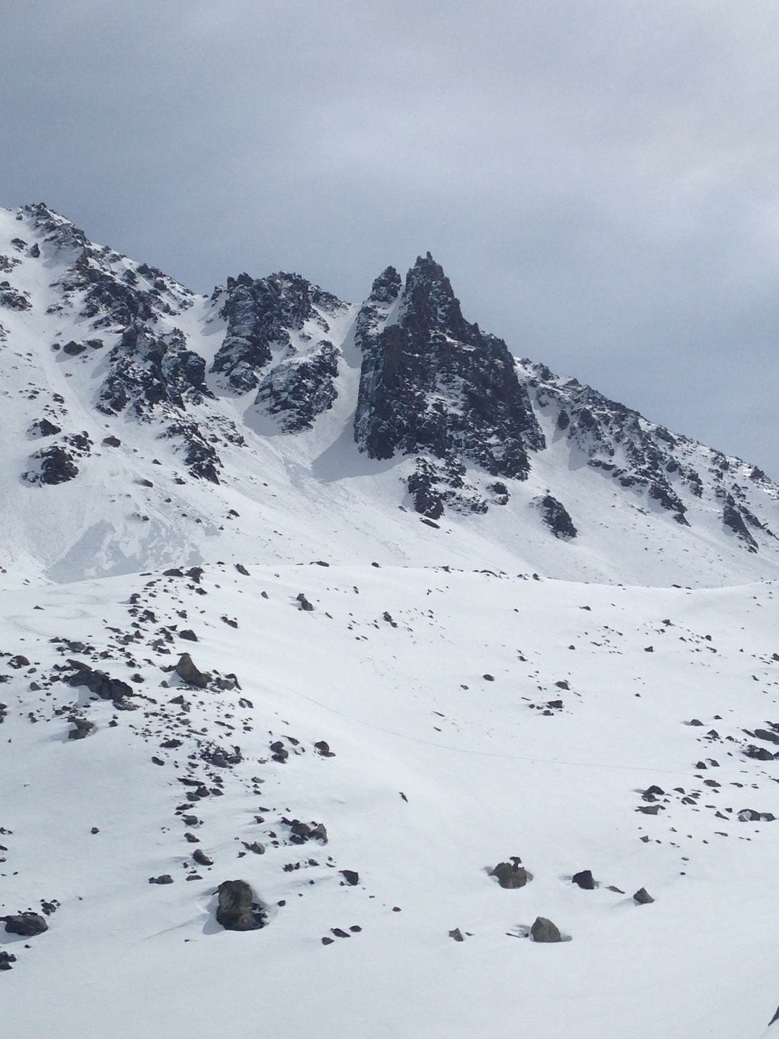 Vue d'ensemble sur le roc des st pères