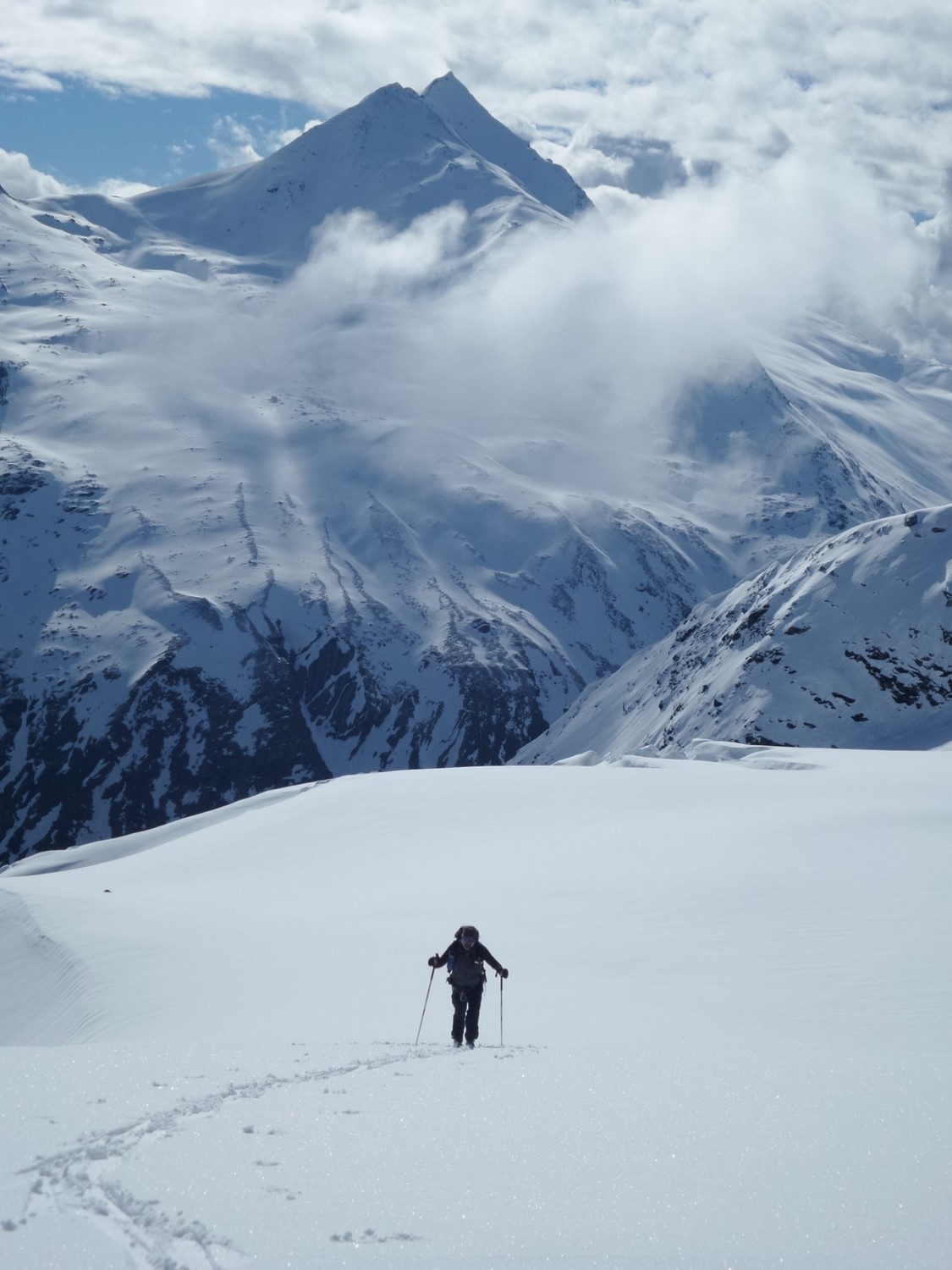 Le Stellihorn en toile de fond