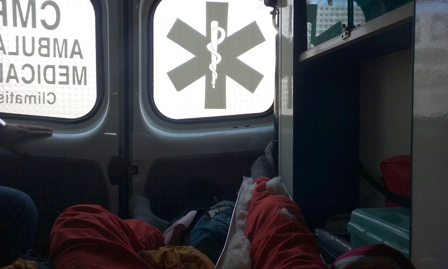 L'ambulance au chauffeur fou