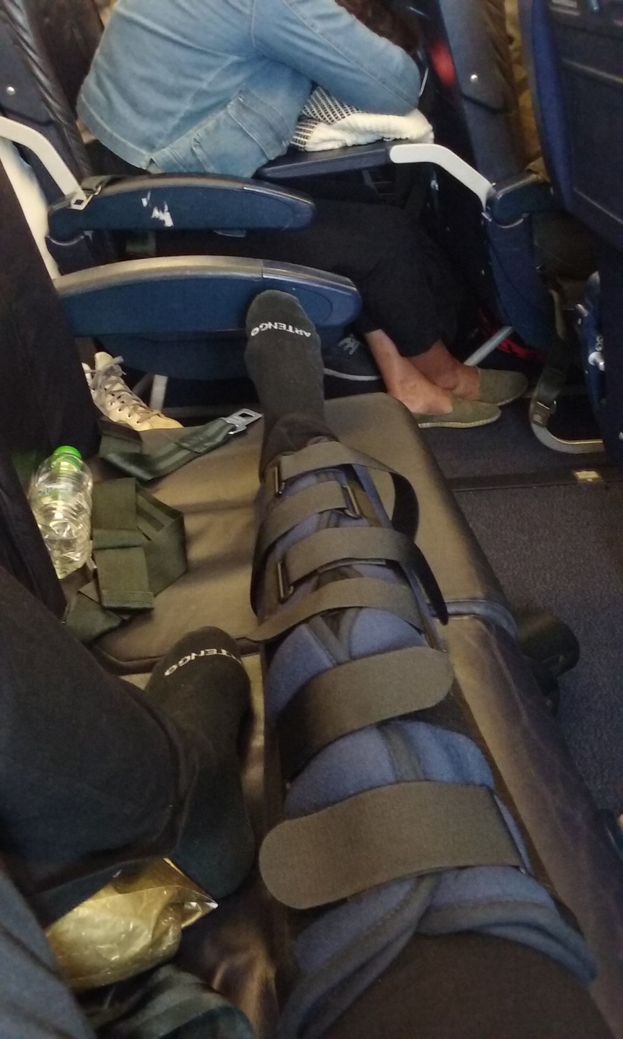 Qui a dit que Ryanair n'offrait pas de place pour les jambes ?