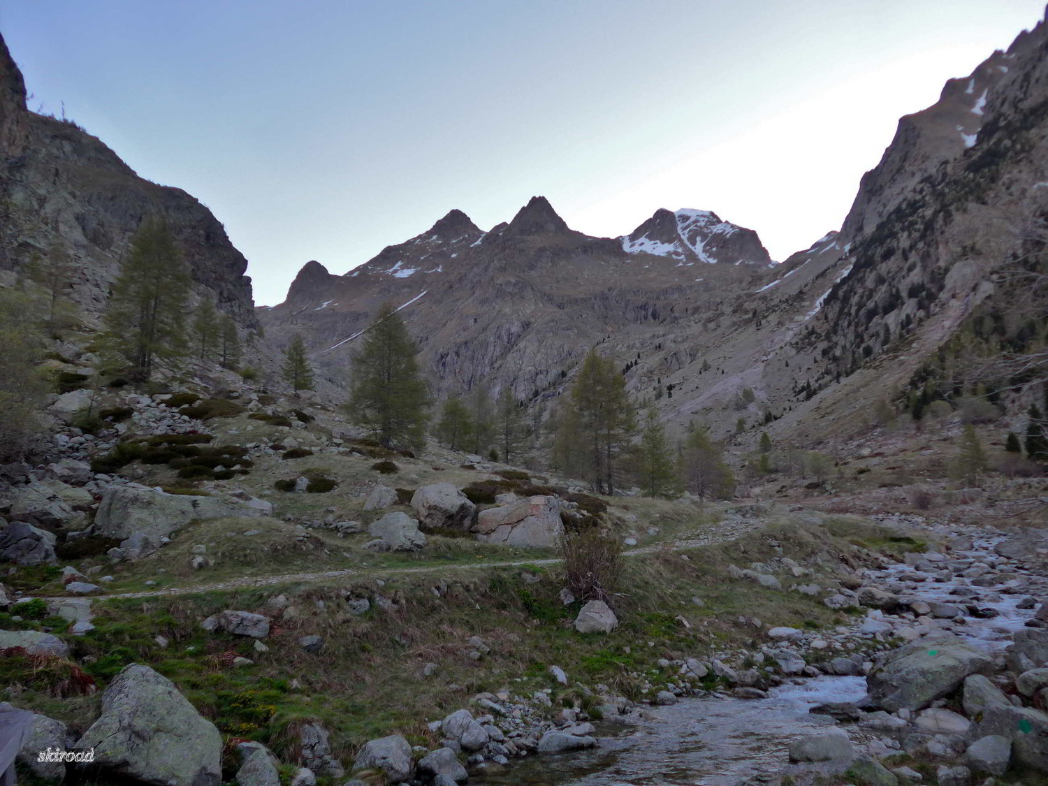 Long portage en perspective.