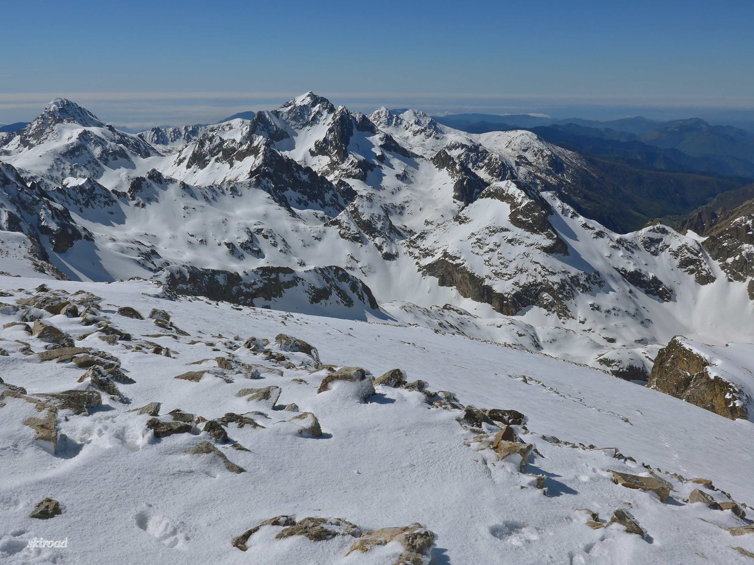 Vers le Grand Capelet.