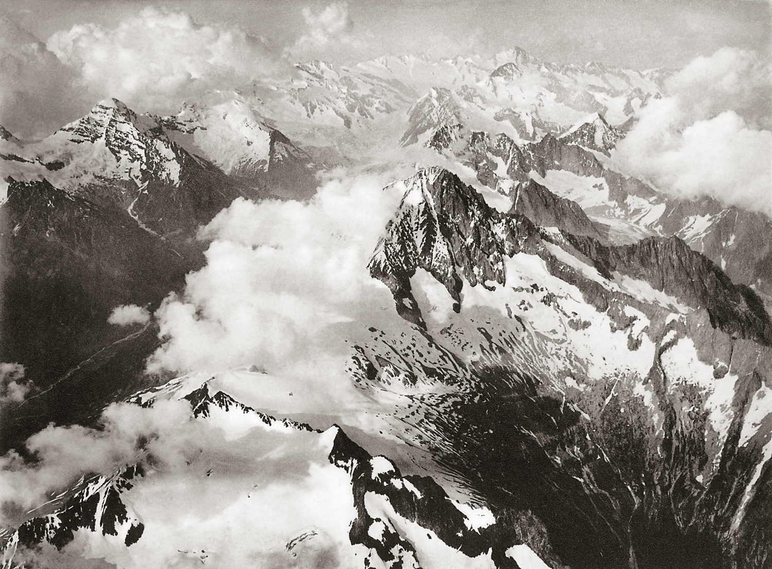 Bietschhorn par Edouard Schweitzer (Spelterini)