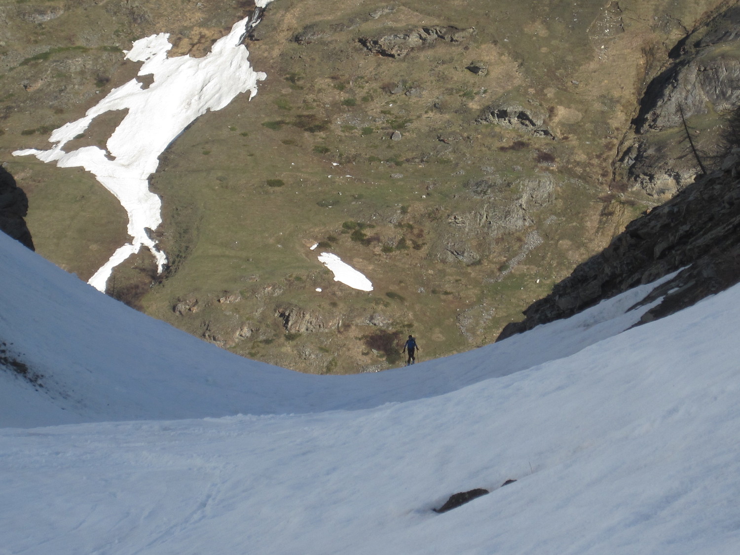 Uscita del canale a 2200m