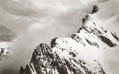 Balmhorn, arête N par Edouard Spelterini 1913 Balmhorn, arête N par Edouard Spelterini 1913
