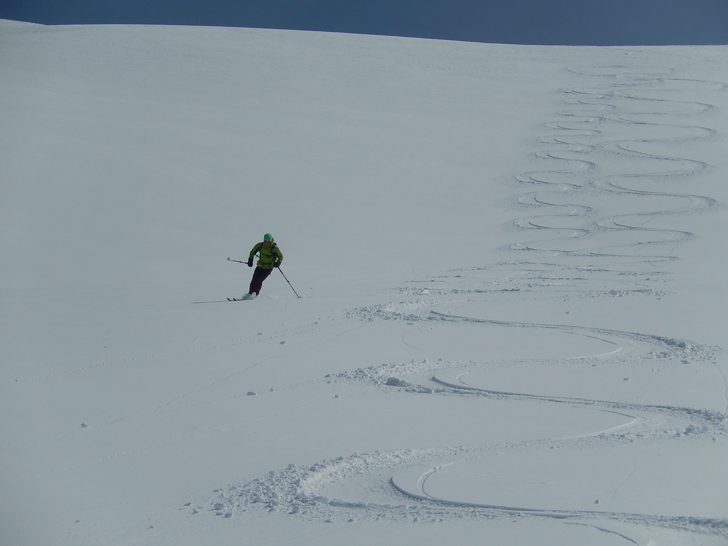 Scendendo dal Mont Rosset