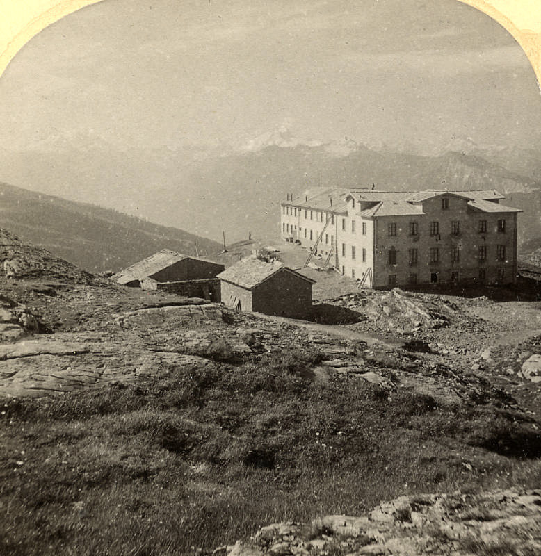 Gemmi, Hotel Wildstrubel, par Gabler 1885