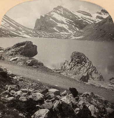 Daubensee et Gemmi par Gabler 1885 Daubensee et Gemmi par Gabler 1885