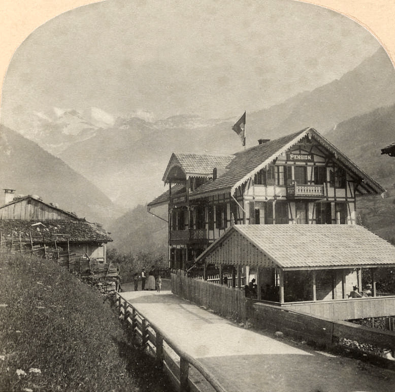 Kienthal et Blümlisalp par Gabler en 1885