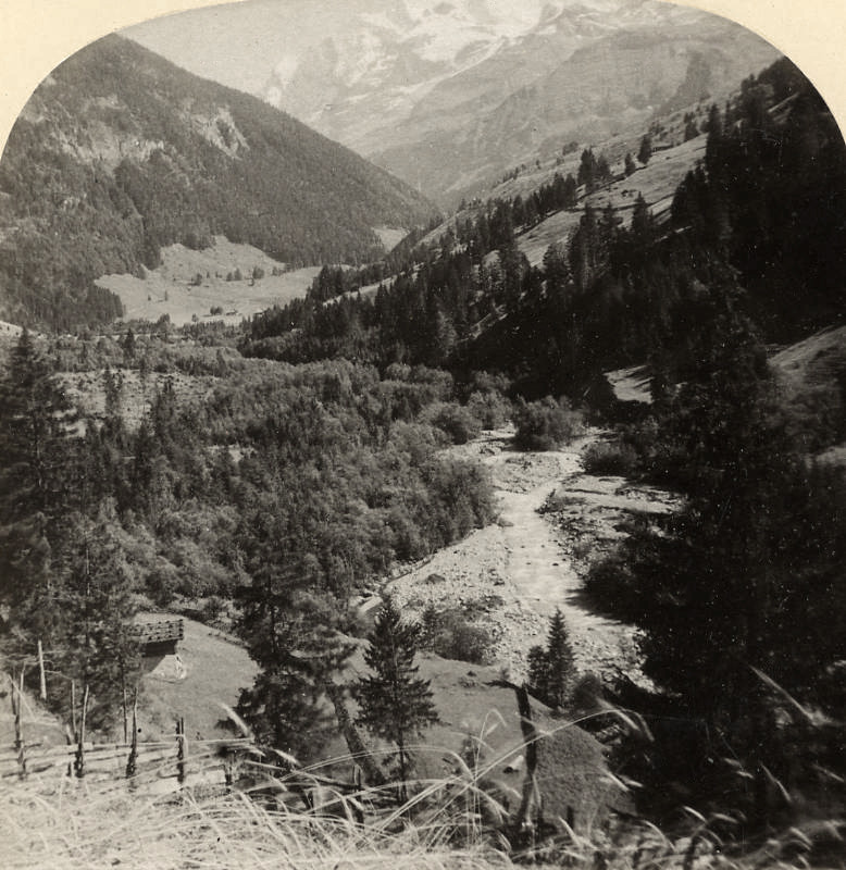 Kienthal et Blümlisalp par Gabler en 1885