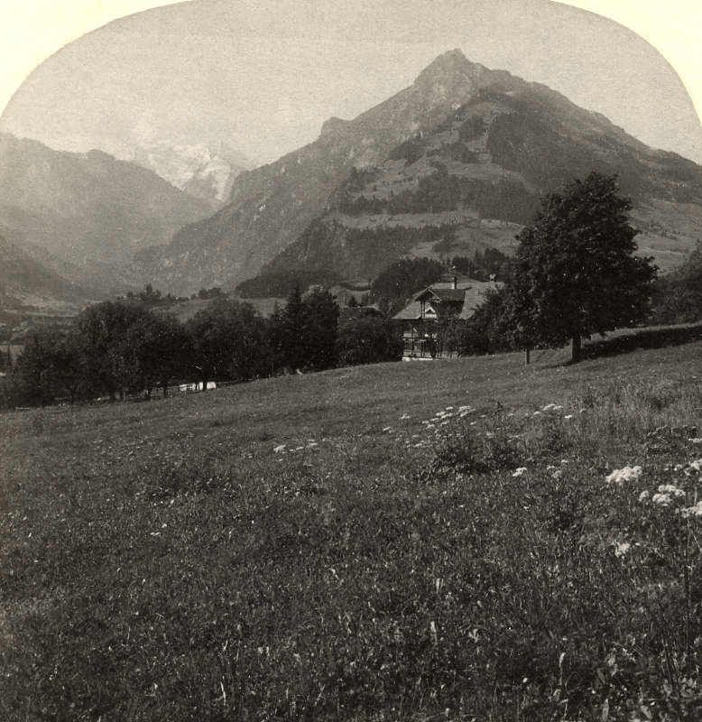 Frutigen par Gabler en 1885