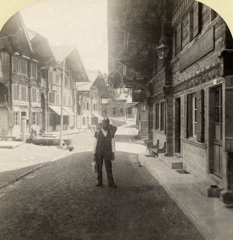 Adelboden par Gabler en 1885