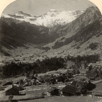 Adelboden - Wildstrubel, par Gabler en 1885