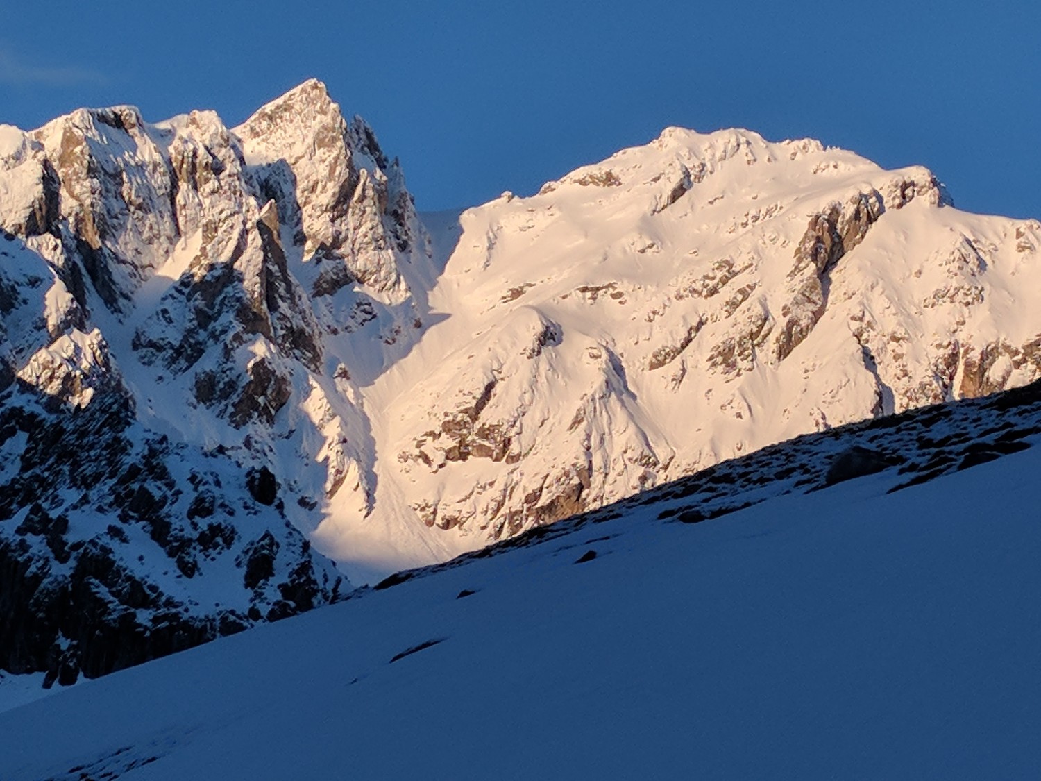 Grand Galibier Est et Ouest et couloir de la Clapière
