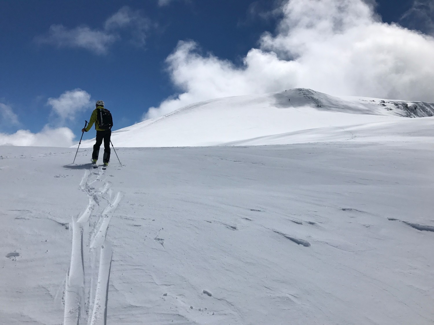 Le sommet en vue