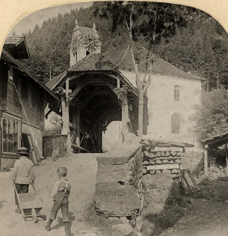 Gsteig par Gabler 1885