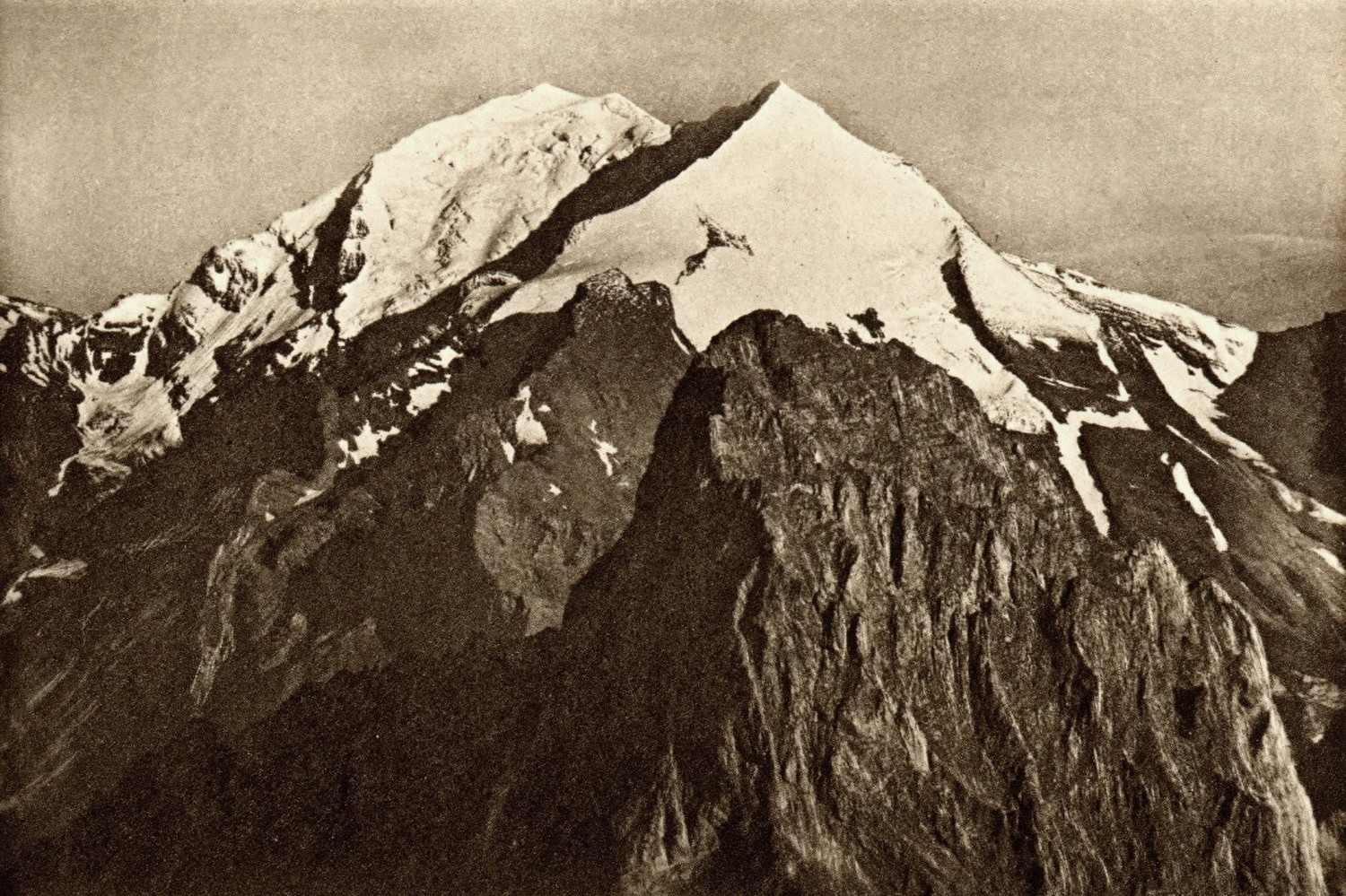 Klein Lohner - Altels - Balmhorn vus de Bunderspitz par Klopfenstein