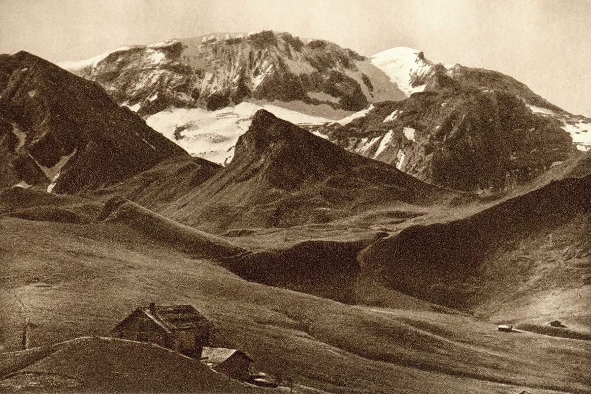 Wildstrubel vu du col de Hahnemoos par Gyger