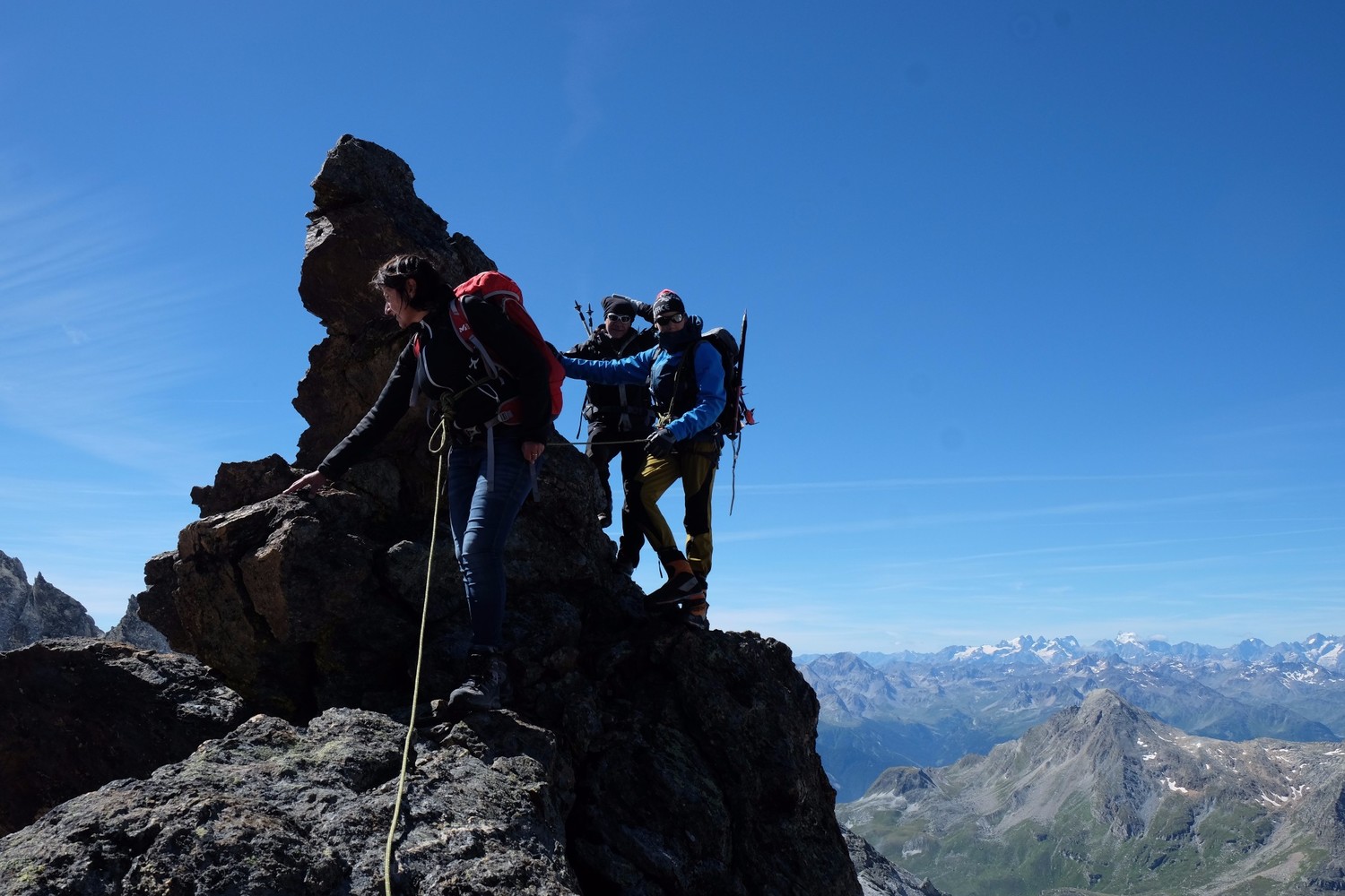 Point culminant de l'arête