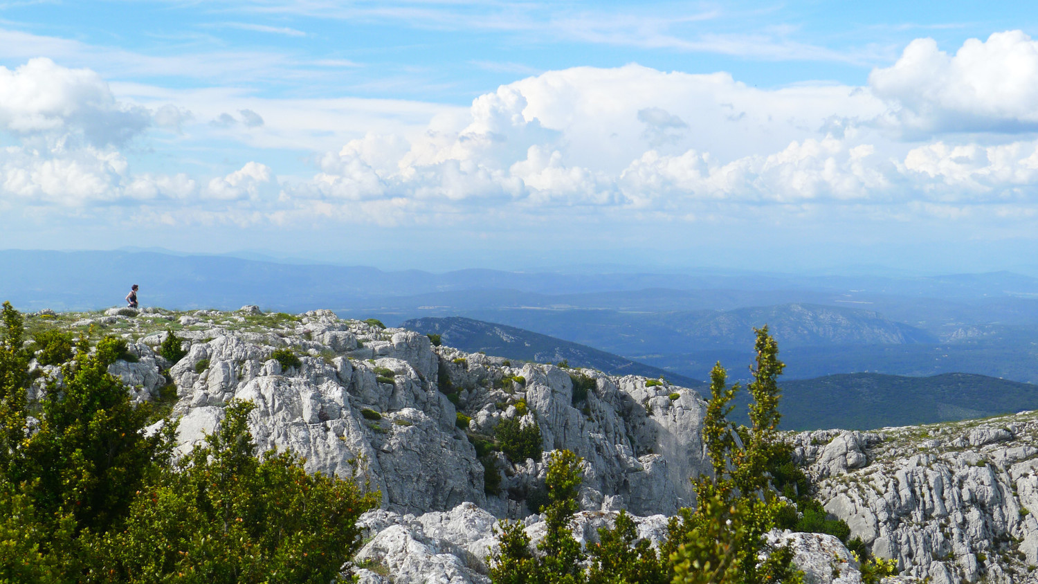 Plateau au sommet