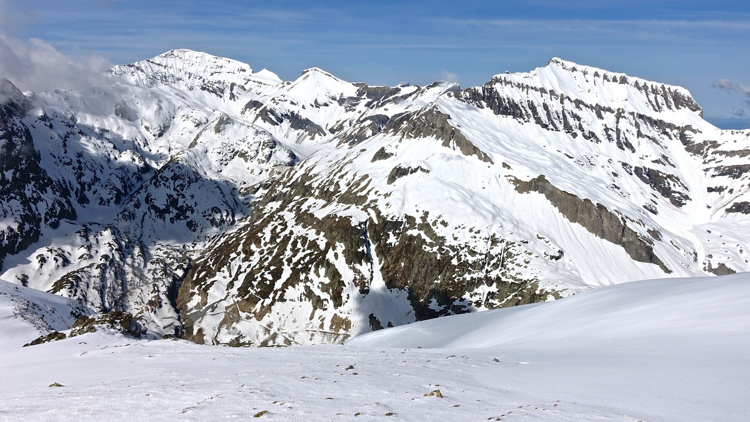 Buet, Cheval Blanc, pointe de la Fenive...