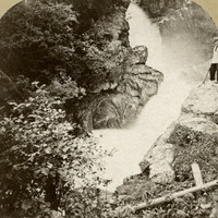 Chute du Reichenbach par Gabler en 1885