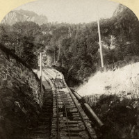 Train du Reichenbach par Gabler en 1885