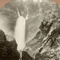 Chute du Reichenbach par Jullien en 1885
