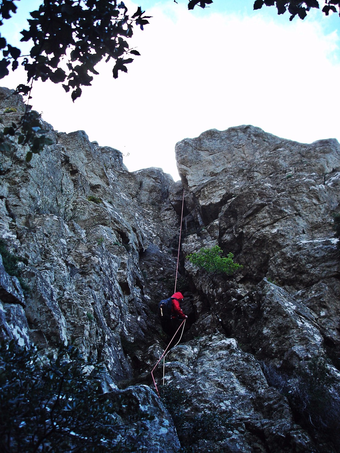 Descende du Majeur en rappel