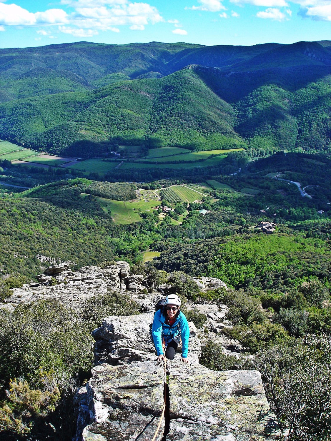 En montant au sommet