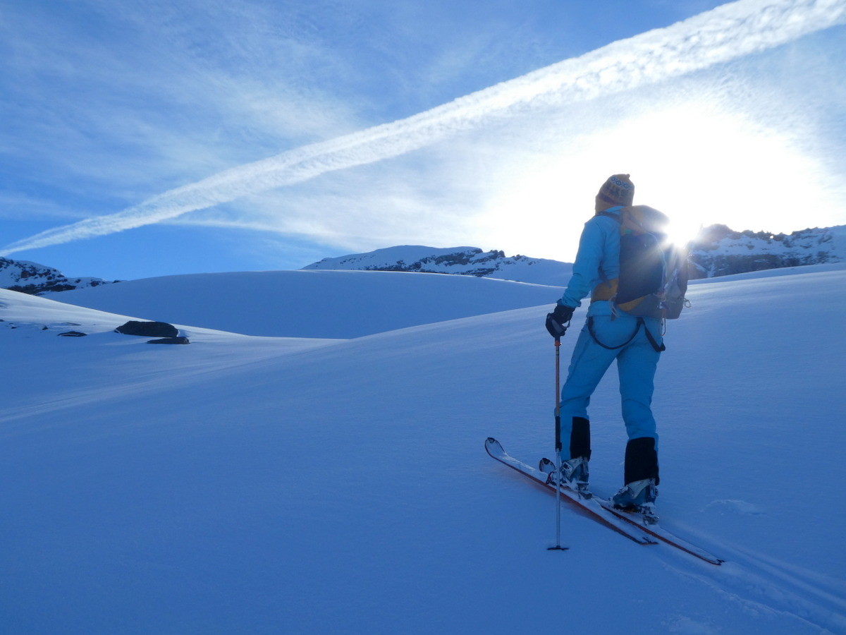Neige magnifique sous l'Uja