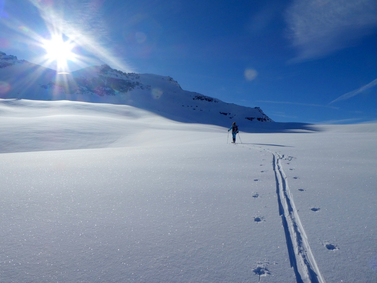 Neige magnifique sous l'Uja