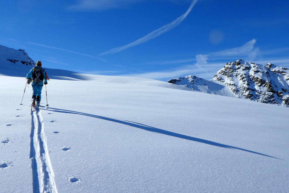 Neige magnifique sous l'Uja