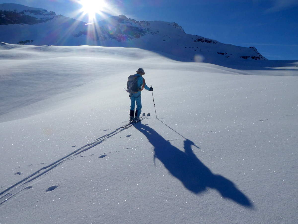 Neige magnifique sous l'Uja