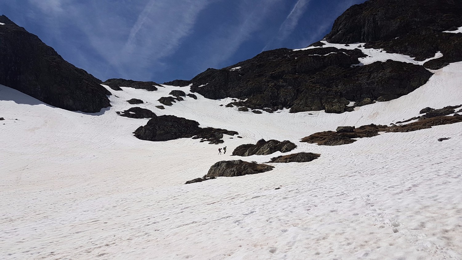 près du col de la crouzette
