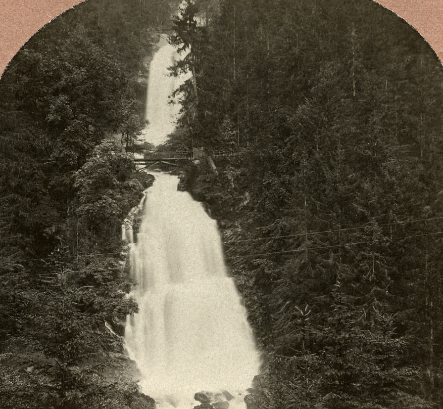 Giessbach par Jullien en 1885