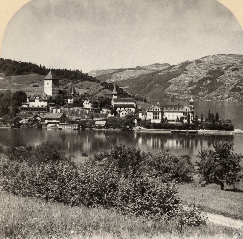 Spiez et le Lac de Thoune par Gabler