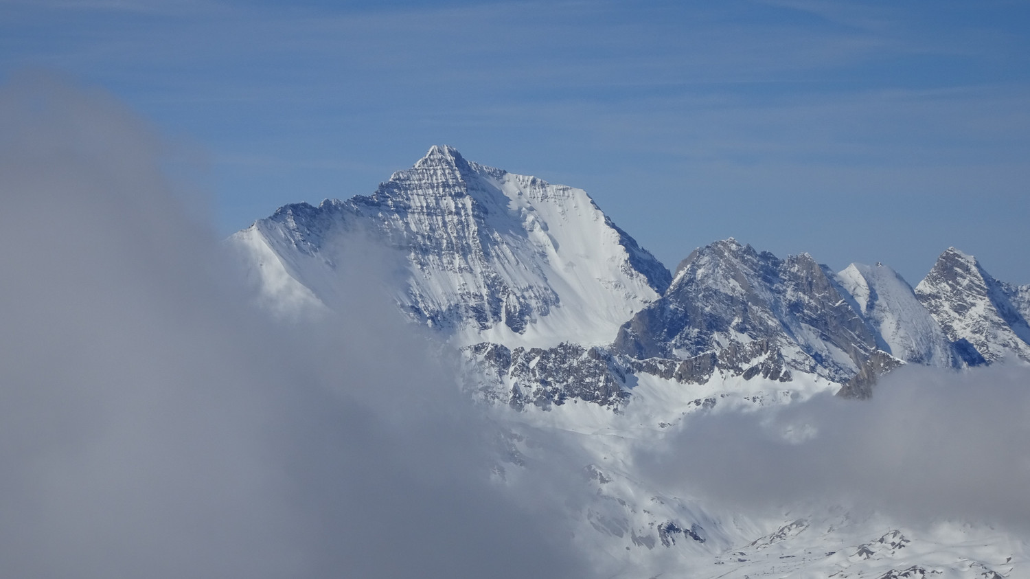 Grande Casse : la face N semble en conditions.