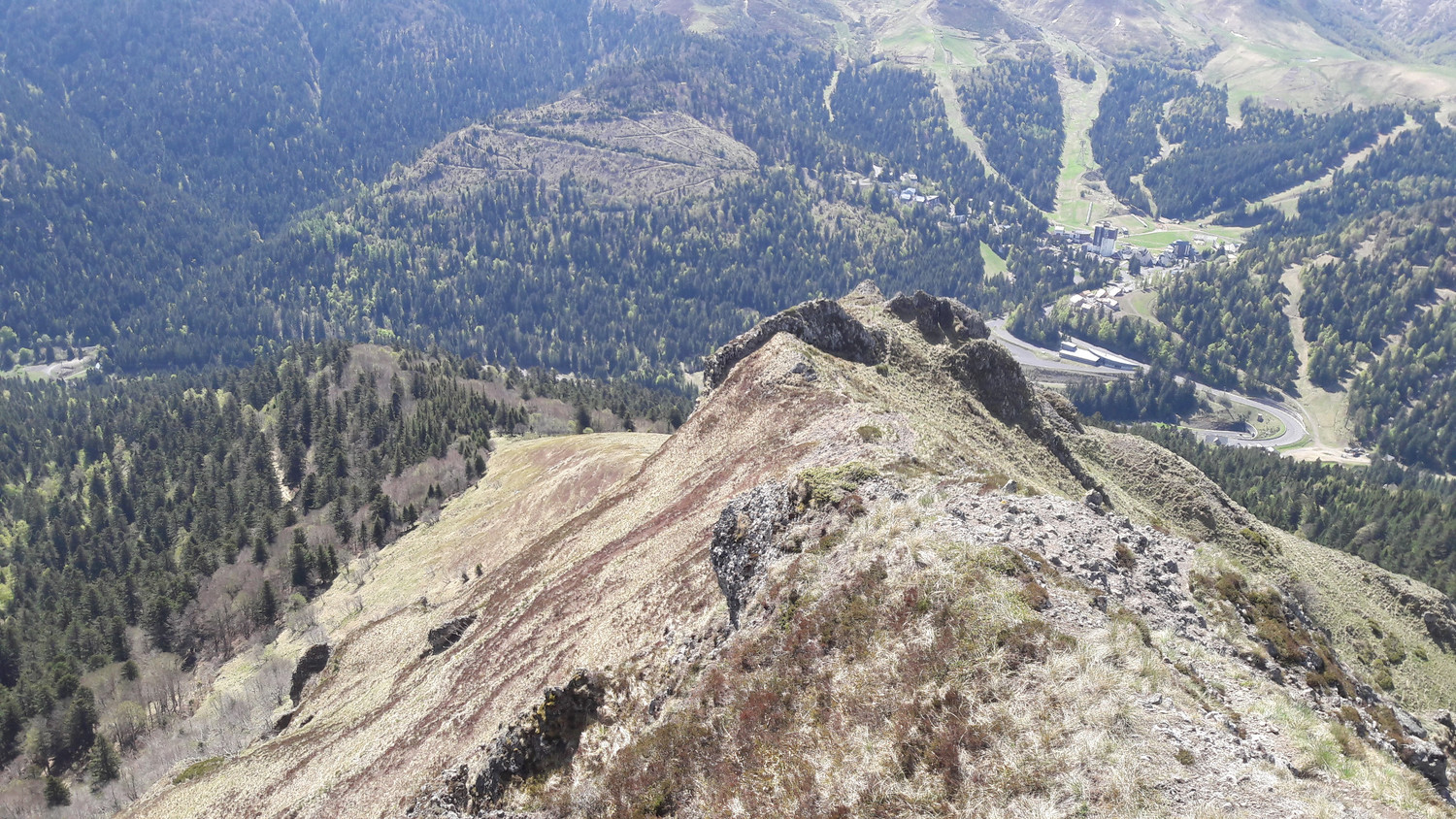 Sommet du Bec de l' aigle