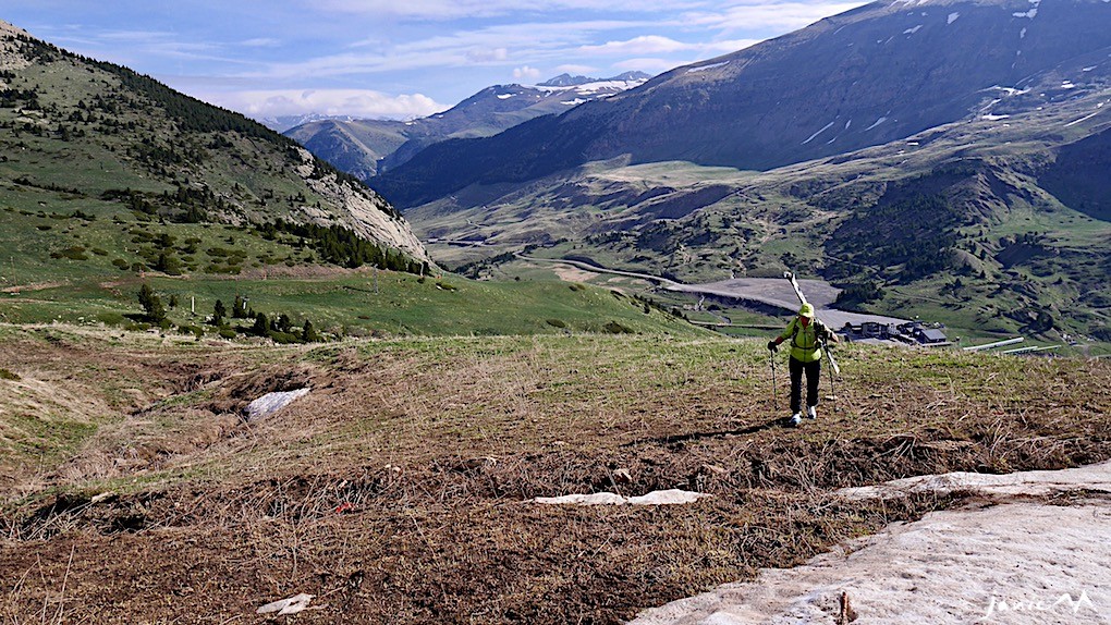 Fin du portage de 18'