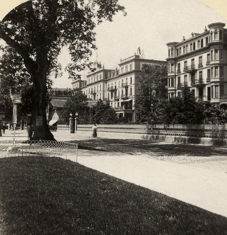Interlaken, promenade par Gabler