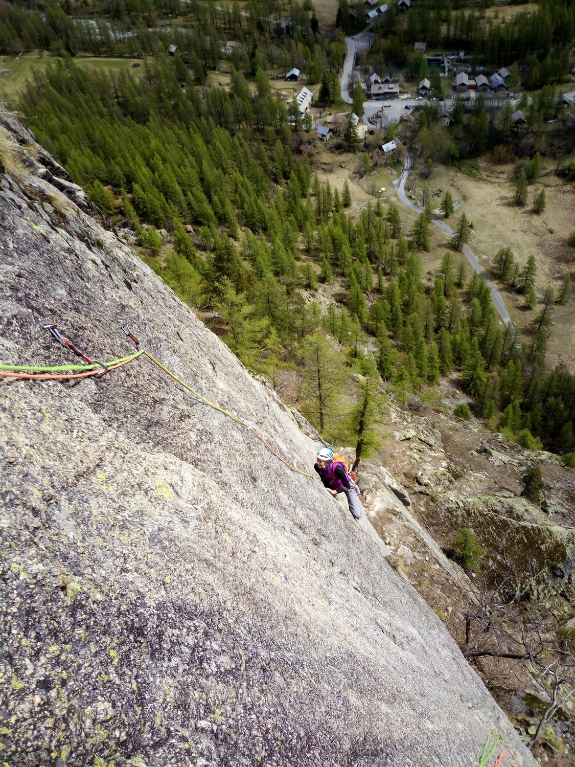 Chloé dans le 6b de L7