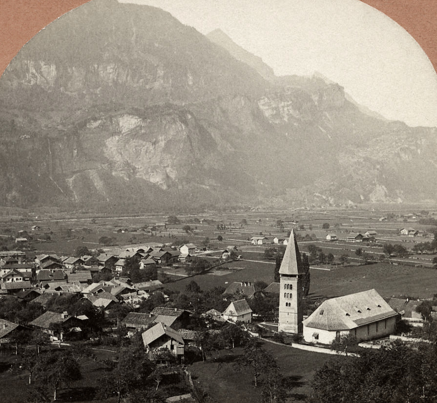 Meiringen par Jullien, en 1885